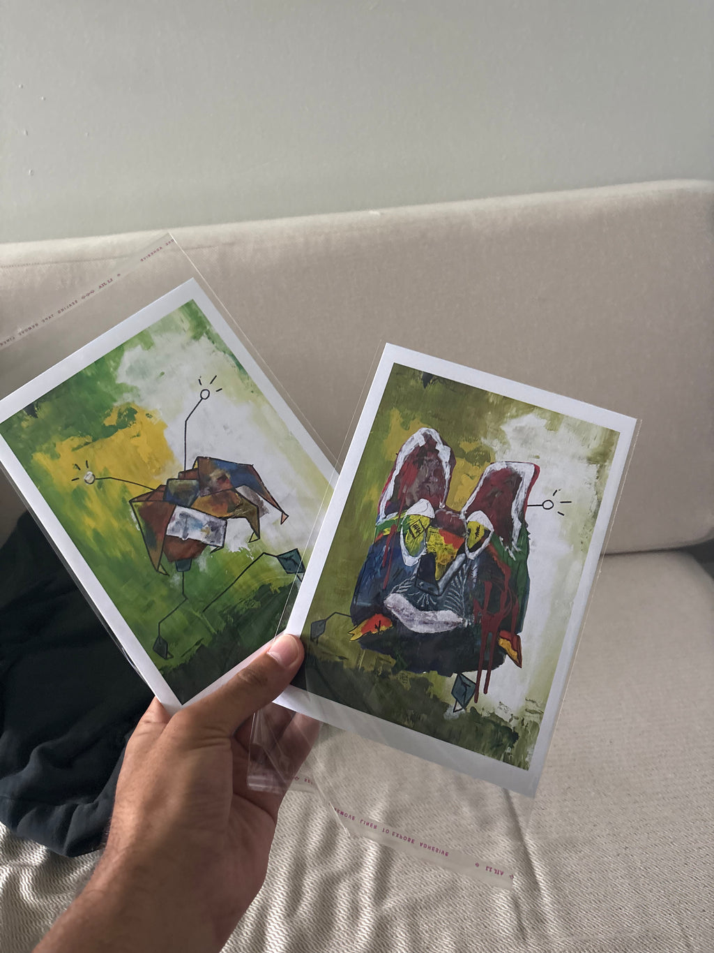 (alien flwr) painted_rhythms character prints