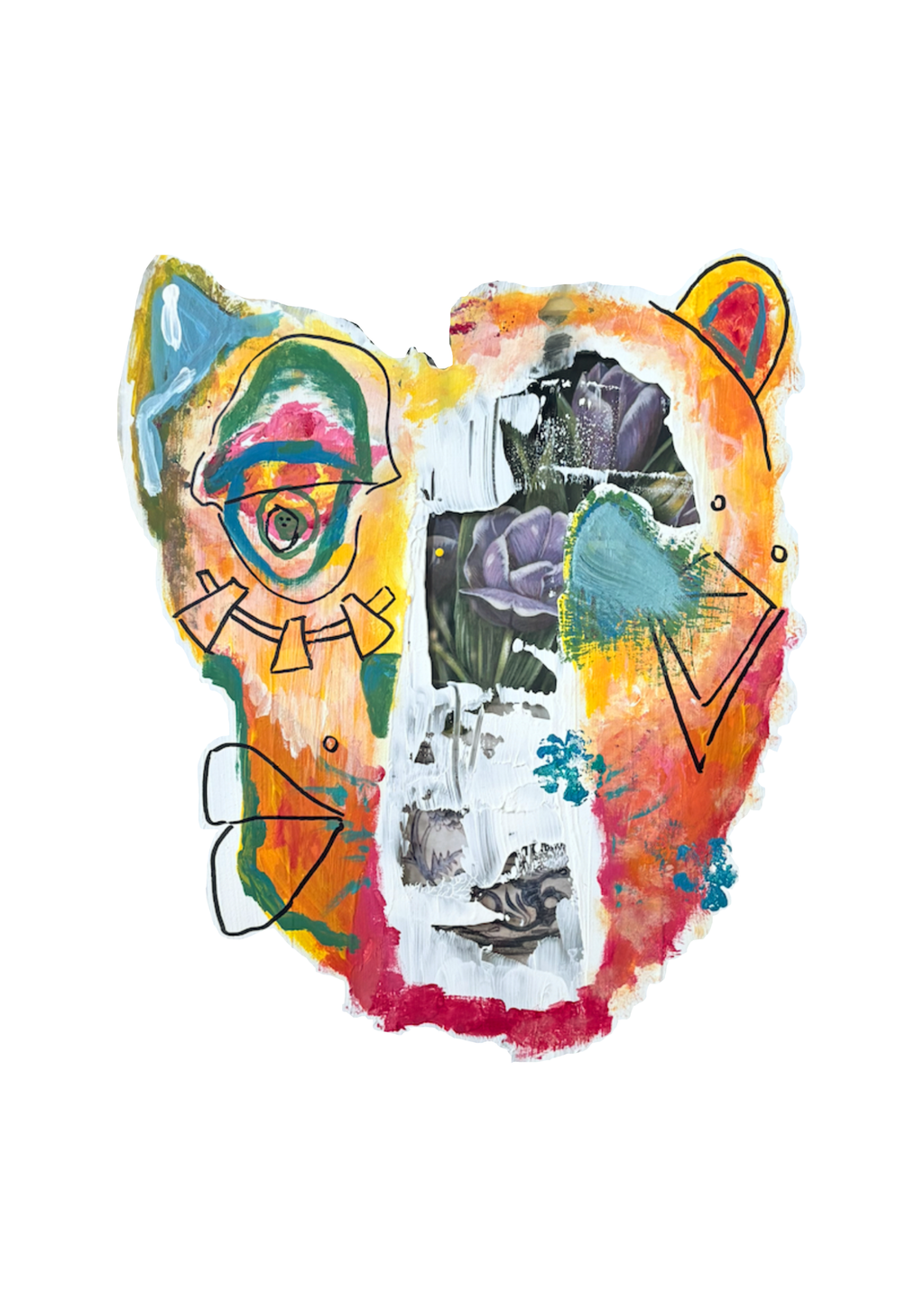 (bb bear) painted_rhythms character prints
