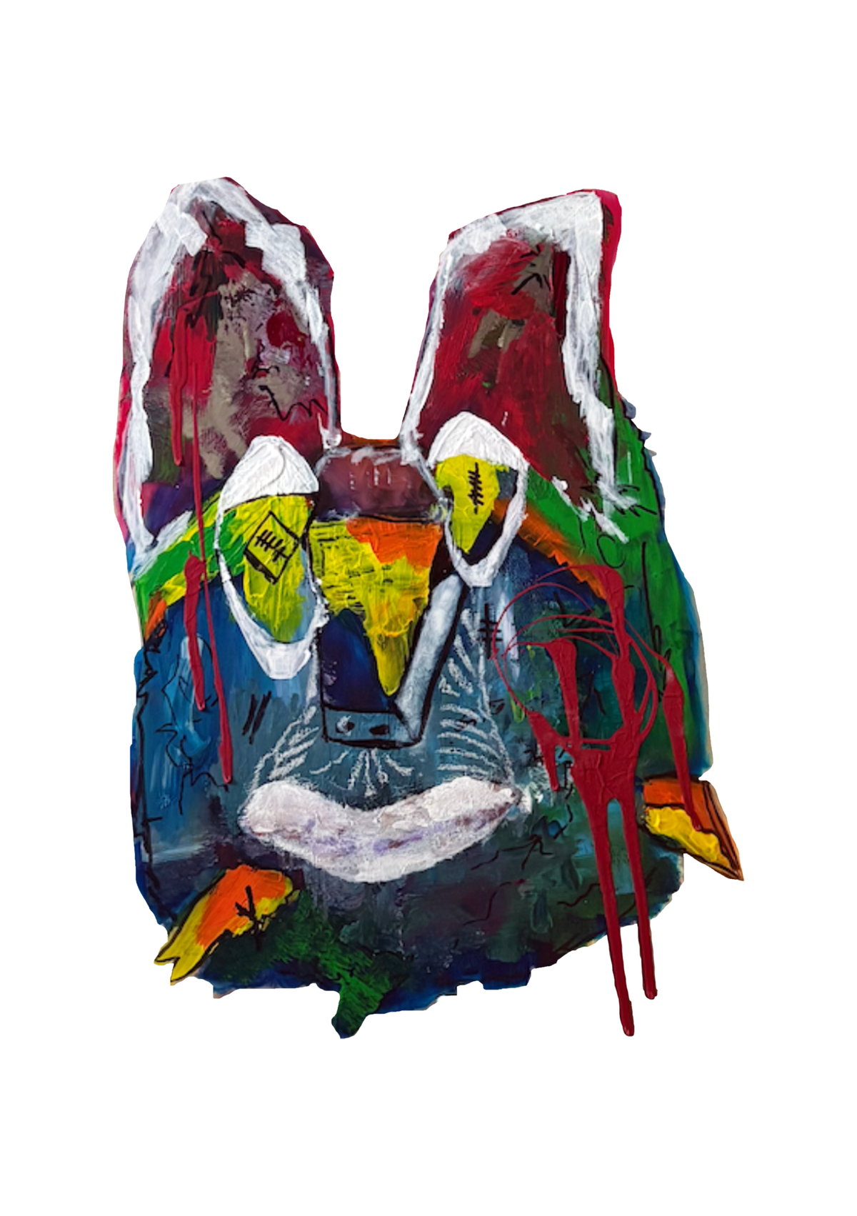 (collection) 3 painted_rhythms character prints
